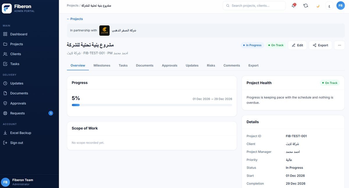 Project page and delivery partner